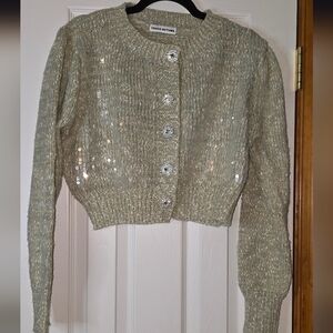 Women's Cropped Cardigan Sweater Business Office Workwear Party